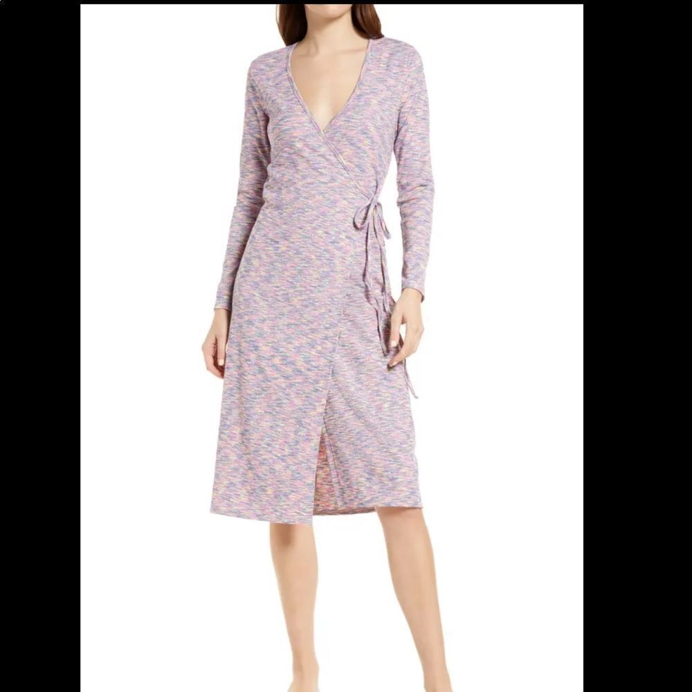 Lisa Says Gah Lucille Berry Wrap Dress NWT
